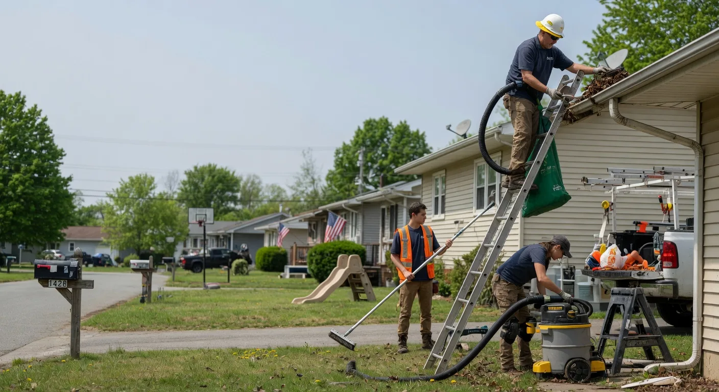 Gutter Installation in New Century, KS near me